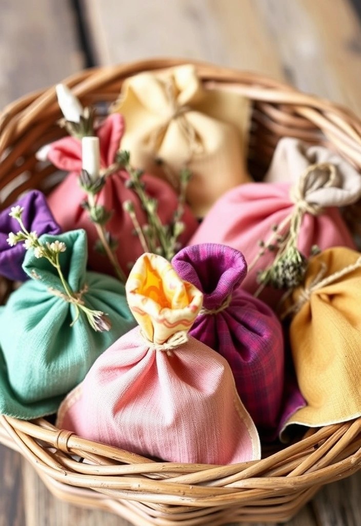 15 Fun DIY Ideas for Beginners to Unleash Your Inner Artist! (You'll Love #10!) - 13. DIY Scented Sachets